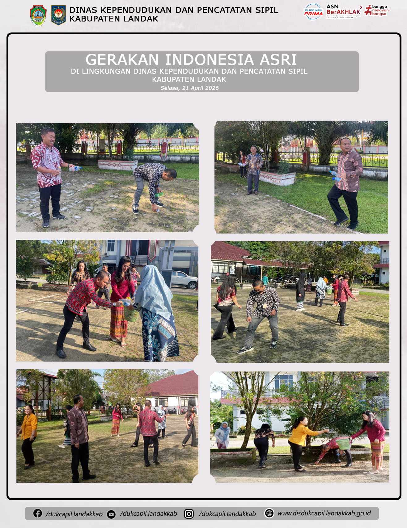 GERAKAN INDONESIA ASRI DISDUKCAPIL

Selasa, 21 April 2026