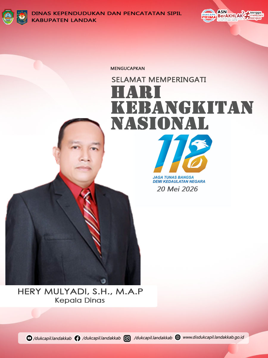 selamat memperingati Hari Kebangkitan Nansional
20 Mei 2026