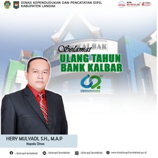 SELAMAT ULANG TAHUN BANK KALBAR